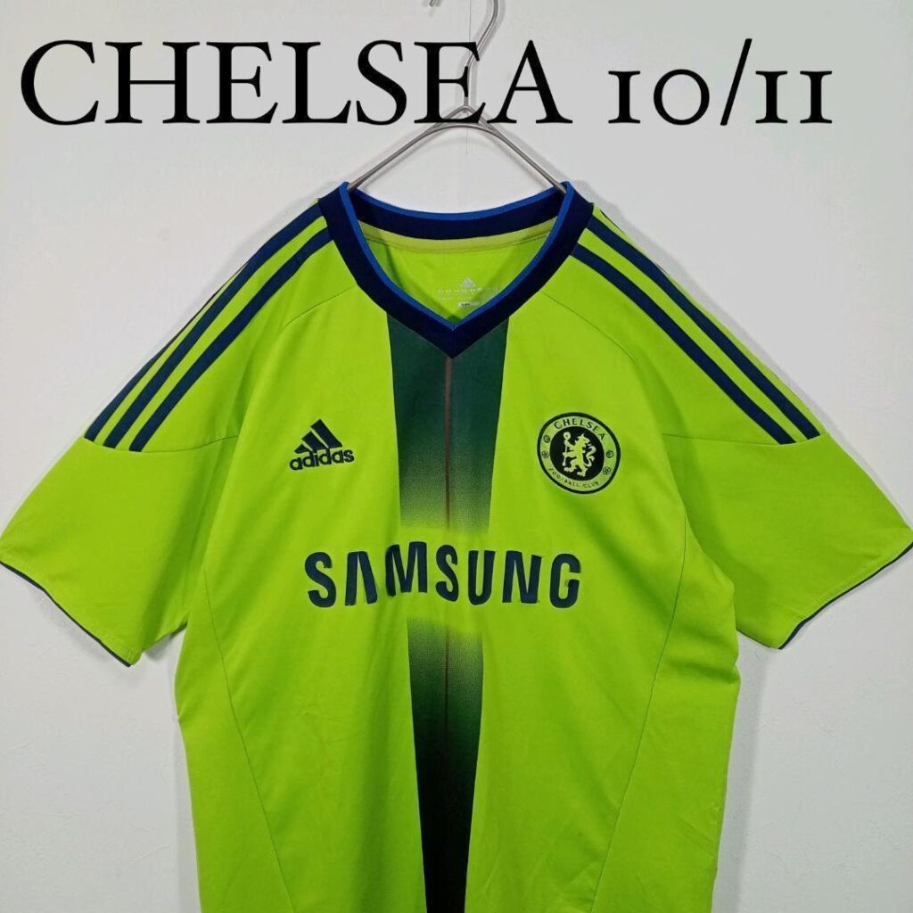 チェルシー 2010-11 サードのシャツ。adidas製