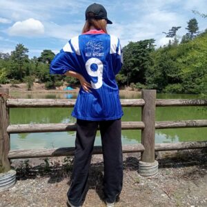 レンジャーズの背面 9番ALLY McCOIST