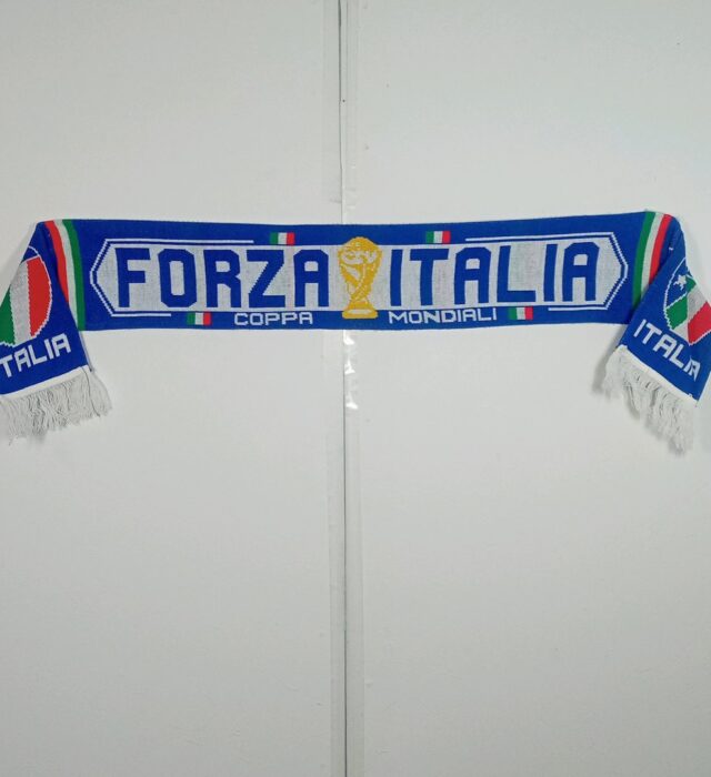イタリア代表 90s 応援マフラー(FORZA ITALIA)